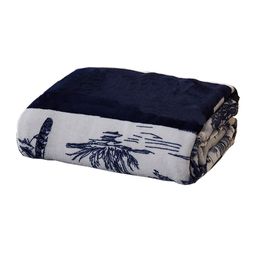 Couvertures de créateurs Textiles de maison Velours Anti-boulochage Drap de lit portable Couverture de luxe Tissu polaire corail Portable Climatisé T20301 Noir Bleu