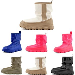 Botas de diseñador Australia Zapatillas Tasman Mujer Plataforma Botines de invierno Bota de nieve clásica Tobillo Arco corto Mini Piel Negro Castaño Rosa Botines Zapatos Tamaño 35-40