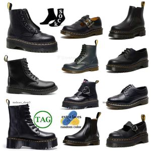 Designer Boots Dr Dames Heren Martenes Boot Enkel Mini Platform Doc Laarsjes Geel Lage Top Lederen Winter Sneeuwlaarzen OG 1460 Gladde Oxford Bodem Warme Schoenen 4s