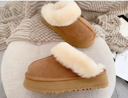 Designer Laarzen Voor Dames Australië Snowboot Dames Tasman Tazz Slippers Mini Platform Laarsjes Winter Suède Wollen Schoenen Dames Warm Bont Enkellaarsjes HUY67