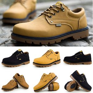 Designer Boots Mens designerYellow nieuwe Mode Laarzen Militaire Vrouwen Triple Zwart Wit Camo Leer Enkel Mode Sport Sneaker 39-44671
