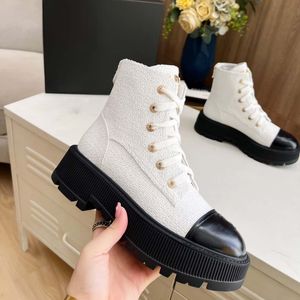 Designer Boots Paris Luxury Brand Boot Echte lederen enkel laarsjes vrouw korte laars sneakers trainers slipper sandalen in 1978 S520 03