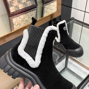 Designer Boots Paris Luxury Brand Boot Echte lederen enkel laarsjes vrouw korte laars sneakers trainers slipper sandalen Tegen 1978 W453 05