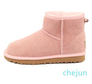 Designer-Stiefel, Hausschuhe, ultra-modische Flut, winddichter, flauschiger Mini-Slipper, Plattform, Schnee, Winterschuhe