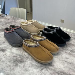 Designer Laarzen Tasman Boot Heren Dames Laarzen Winter Schapenvacht Snowboot Tazz Shearling Platform Bont Slippers Australië Ultra Mini Suede Wol Enkellaarsjes