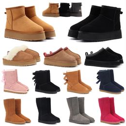 designer laarzen vrouw australië tasman slippers winterlaarzen ugge designer dames bruin roze australie tazz laars sneeuw platform laarsjes ugglies uggslies Bottes