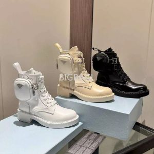 Designer Laarzen Dameslaars Martin Laarsjes Leren Tas Enkel Combat Schoen Platform Klassiek Beige Zwart Wit Luxe Platform Schoenen