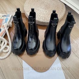 Botas de grife femininas clássicas botas de sola grossa quente australiano confortável versátil martin botas chelsea botas de marca de luxo ao ar livre