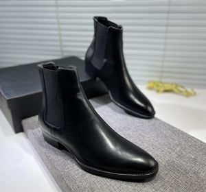 Bottes de créateur Wyatt Harnais Boot Hommes Cheville Chelsea Bottines Top Qualité Luxe En Cuir Daim Desert Boots Chaussure