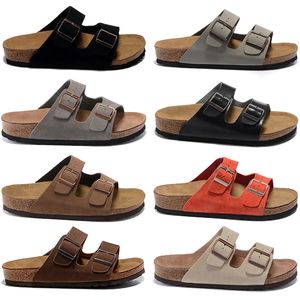 Designer Boston Sabots Sandales Birkens Stocks Sabots Plateforme Pantoufles Hommes Femmes Été Automne Pantoufle Appartements En Cuir Curseurs Boucle Casual Tongs Chaussures