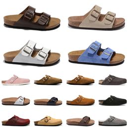 Designer Bostons Clogs Pantoufles Birkinstocks Hommes Femmes Boucle Diapositives Cuir Daim Flip Flop Sandales Mocassins Baskets Baskets Birkin Chaussures Grande Taille 46