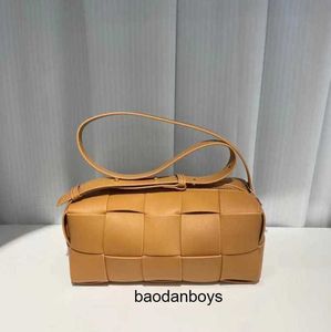 Ontwerper Botega V luxe tas Authentiek Geweven Cassettes Kussen Hand Mode Tassen Tas Vierkant Leer Koe Effen Kleur Eén ShoMAGM