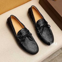 Designer Botte Venetas hommes costume chaussures costume chaussures homme européen haut de gamme conduite Doudou hommes affaires respirant loisirs nouvelles chaussures en cuir WN0FD