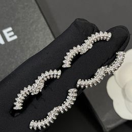 Designer Boutique Liefde Oorbellen Luxe Merklogo Stud Kerst Dames Familie Sieraden Geschenken Oorbellen Verzilverd Oorbellen van hoge kwaliteit