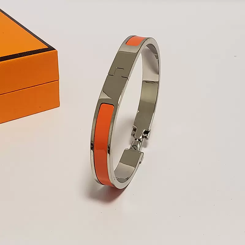 designer armband 8mm breed Titanium stalen sieraden cadeau maat 17 voor vrouw mode-sieraden Armbanden geen box set