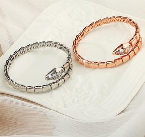 Pulsera de diseño brazalete Serpiente pulsera oro plata brazaletes para hombres mujeres diseñadores pulseras clásicas joyería boda regalo de cumpleaños
