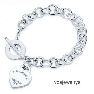 Bracelets de bracelet designer 100% 925 argent sterling original authentique Classic Key Heart cadeau de mariage exquis