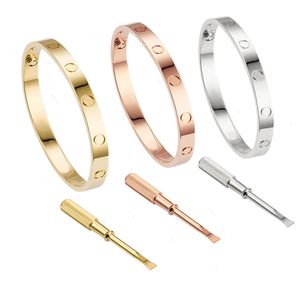 Bracelet de créateur Mode Bracelet pour femme Or/Argent/Or rose Plusieurs tailles au choix Convient pour les rencontres Anniversaire Carte-cadeau Accueil Bracelet