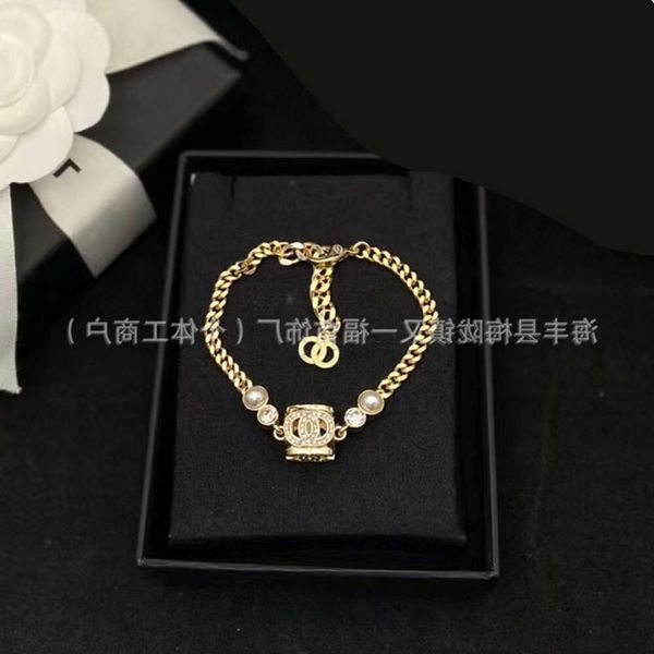 Braceuse Bracelet Gold Bangle Channemis 3D Bracelet en diamant complet Bracelet à la mode artisanat grand-mère