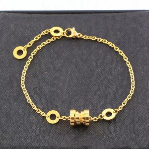 Designer Bracelet High Edition for Women en Men Fashion Sierrays armbanden Bracelet Gold Titanium Staal Diamant Bracelet Male nagel Een verlovings geschenkarmband