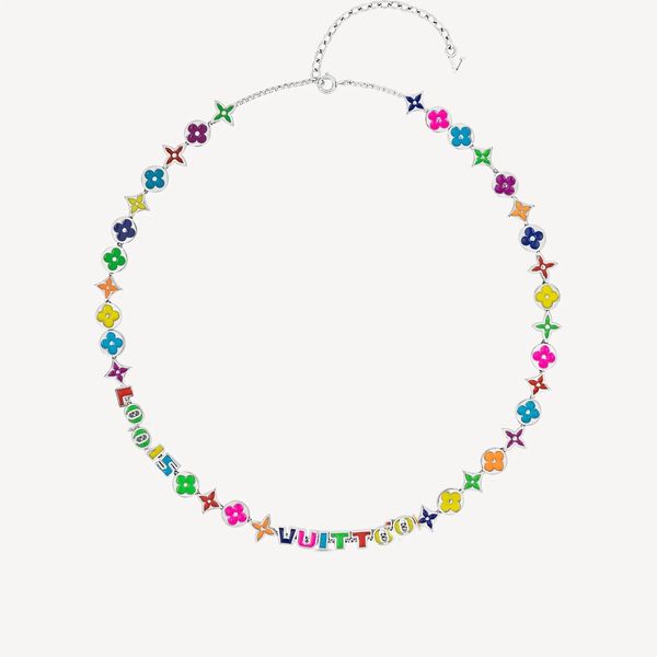 Conjunto de joyería de pulsera de diseñador Hardware para mujer Tallado en forma de V Collar con cadena de letras Conjunto de pulsera