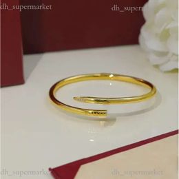 Bracelet de créateur de luxe pour femmes, bracelet à breloques, demi-cercle, plein de diamants, or Rose, argent