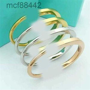 Designer armband u vergrendel glad armbanden mode goudmateriaal halve diamantparen 925 zilver