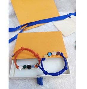 Designer armband unisex armband modearmbanden voor man vrouwen sieraden verstelbare armband mode sieraden 4 kleuren