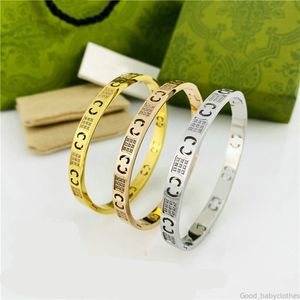Bracelet de créateur femmes bijoux de luxe Bracelets femmes hommes amour lettre Bracelets mode femmes accessoires
