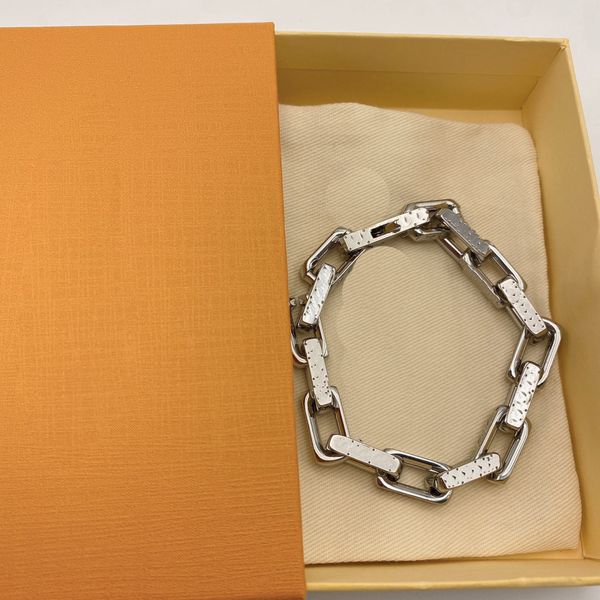 Bracelets de créateurs 20cm brillant solide bracelet pour hommes Homme Bling véritable plaqué or Hip Hop bijoux 2023 tendance
