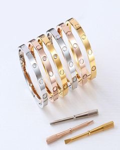 designer armbanden liefde mans armbanden manchet ontwerpers bangle sieraden armbanden cjeweler luxe rose sliver gouden armband Klassiek T7238640