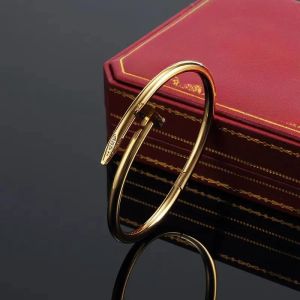 Bracelets de créateurs bijoux de luxe pour les femmes Bangle de mode en alliage en alliage en alliage en or ne s'est jamais fondu et non allergique