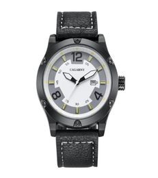 Marca de diseñador Cagarny Watch Men Style Fashion Sports Watches Store de goma Gold Dial Relogio Masculino182D3498761