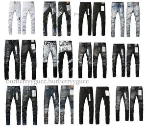 Marque de concepteur pour hommes pantalons femmes jeans Summer Hole Hight Quality Embroidery Jean Denim Traflers Mens 3QKX