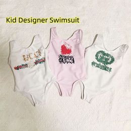 Brand de créateur Swimsuit Kidsuit One-pièces Swwears Baby Girls Bikini Children Childre