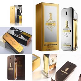 Encens de marque de créateur Cologne 1 Million, parfum longue durée pour homme, déodorant Original pour homme, 100Ml, parfums Spary 220