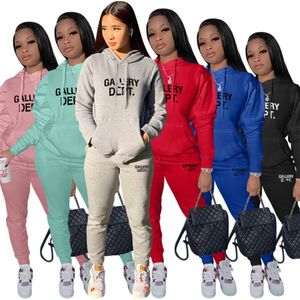 Designer Merk Joggingpakken Dames Trainingspakken letterprint 2-delige sets 3XL Trainingspakken met lange mouwen Hoodies broeken Outfits Sportkleding Herfst Winter femme Kleding 8876-1