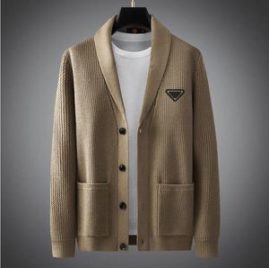 Designer merk luxe mode gebreide vesten trui trui mannen casual trendy jassen jas mannen kleding homme gebreide truien