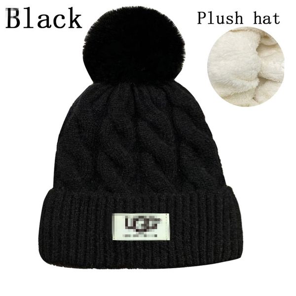 Bonnet de marque de styliste pour hommes et femmes, nouveau Style d'automne et d'hiver, chapeau chaud tricoté avec lettres à la mode, K-11