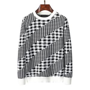 Designer merk herentruien 100% katoenen lange mouwen prutels voor heren dames klassieke gestreepte gewone sweatshirts herfst winter warm