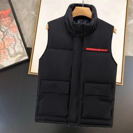 Diseñador de marca Chalecos para hombres Abrigos abajo Otoño Invierno A prueba de viento Cálido Aventura Gilet Sin mangas Clásico Hombres Mujeres Casual Fashio327z