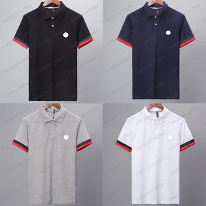 Brand de créateur pour hommes Polo T-shirt Summer Luxury Polos Fashion T-shirts Brewpred Colted Casual à manches courtes Top décontracté