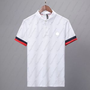 marque de designer mens polo T-shirt été luxe Polos mode T-shirts respirant à manches courtes revers haut décontracté