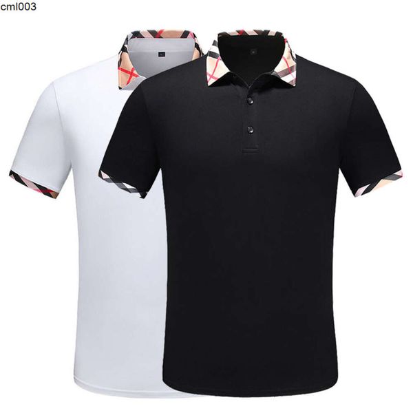 Designer Brand Mens Polos T-shirts Summer Casual Classic Classic Brodemery Match Sleeves Coton Pure Coton T-shirts Vêtements T-shirts T-shirts