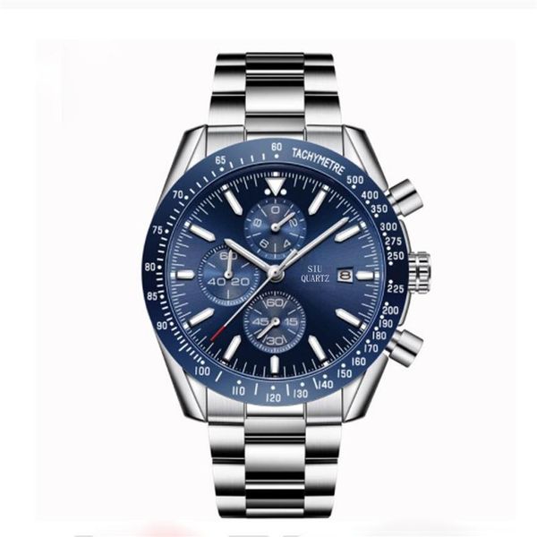DESIGNER flambant neuf hommes montre bracelet en acier inoxydable F1 Sport montres mode hommes montres horloge relogio masculino r296S