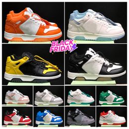 Designer Brand Out Office Sneakers Chaussures Offs Og White Low Top Suede en cuir en cuir Trainer Breatch Casual Sport Shoe Party Robe Walking Sneakers Trainers