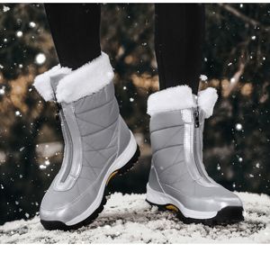 Designer Brand S Women Boots Star Shoes Platform Chunky Martin Boot Fluff Leather Outdoor Winter Black Fashion Non Slip Good Fur Shoe Item Tar Hoes Hoe