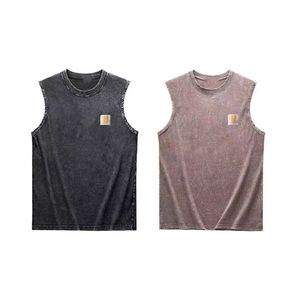 Brand de créateur Sports Top Mens T-shirt sans manches multiples coton Men de coton Summer Fitness Casual Outdoor Wear Vest T-shirt