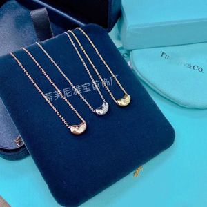 Designer Brand Tiffays High Edition Steel SEAL Clear Acacia Bean ketting dames mode erwt sleutelbeen cadeau