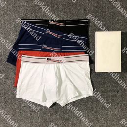 Designer Brand Underpants Mens Respirant Boxer Mode Casual Boxers Sexy Male Mixed Colors Underwear